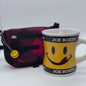 Joe Boxer Bundle - mug and small shoulder bag.